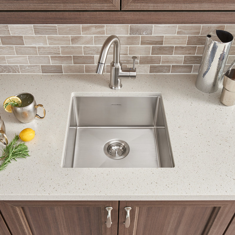 American Standard Pekoe 17 L X W Undermount Kitchen Sink With W Undermount Kitchen Sink