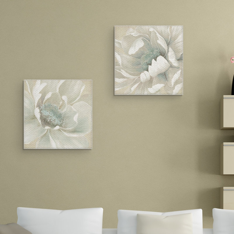Ophelia Co Winter Blooms I And Ii 2 Piece Wrapped Canvas