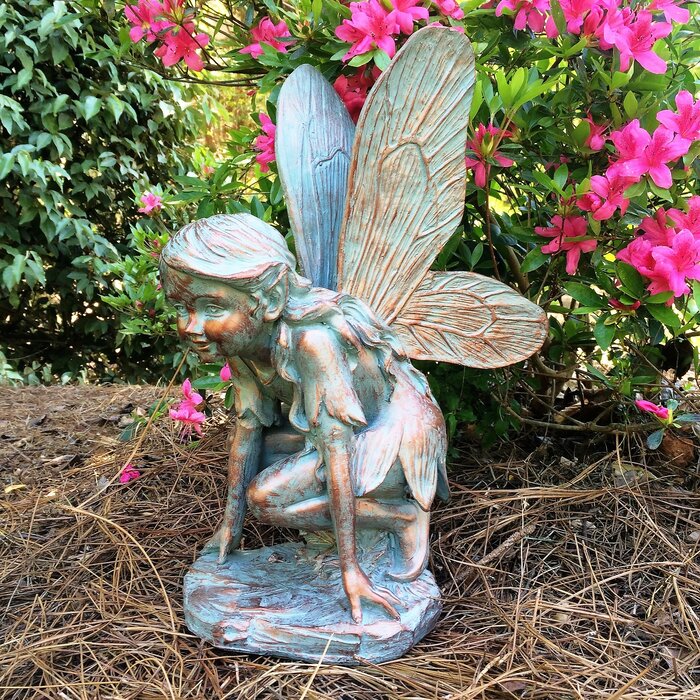 HomeStyles Suffolk Fairy Butterfly Statue & Reviews | Wayfair