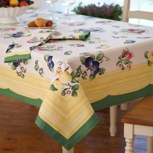 Yellow White and Indigo Rectangle Satin Table Cover Accent for Dining Room and Kitchen Ambesonne Fruit Tablecloth 60 X 90 Abstract Geometrical Passion Fruit Silhouettes on a Plain Background