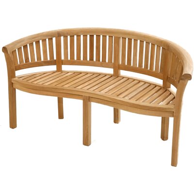 Semi Circular Garden Bench | Wayfair.co.uk