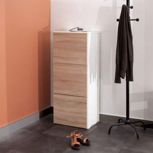 Ivy Bronx Bamboo 12 Pair Shoe Storage &amp; Reviews