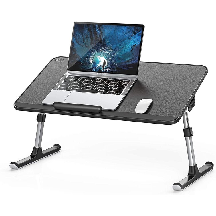 1-2X Portable Foldable Adjustable Laptop Desk Computer Table Stand Tray Sofa Bed 