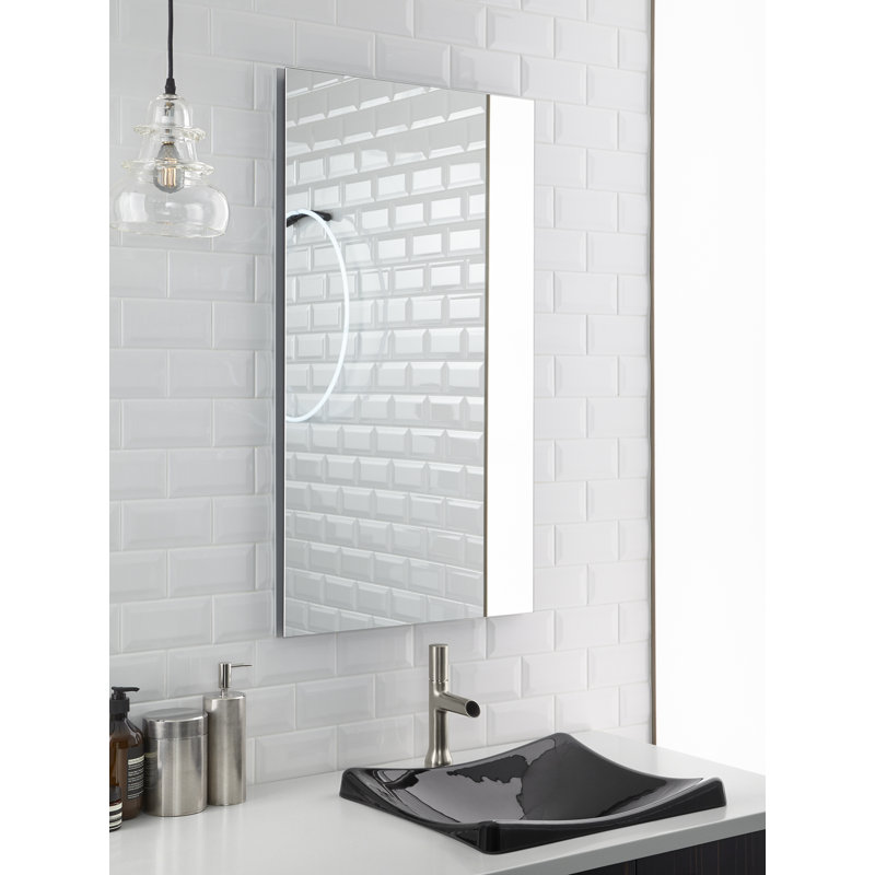 K 2918 Pg Saa Kohler Catalan 20 1 8 X 36 Aluminum Single Door Medicine Cabinet With 107 Degree Hinge Reviews Wayfair