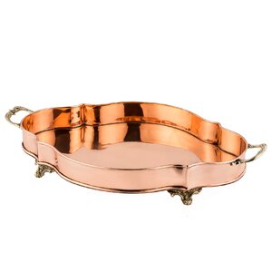 Baroque Solid Oval Serving Tray