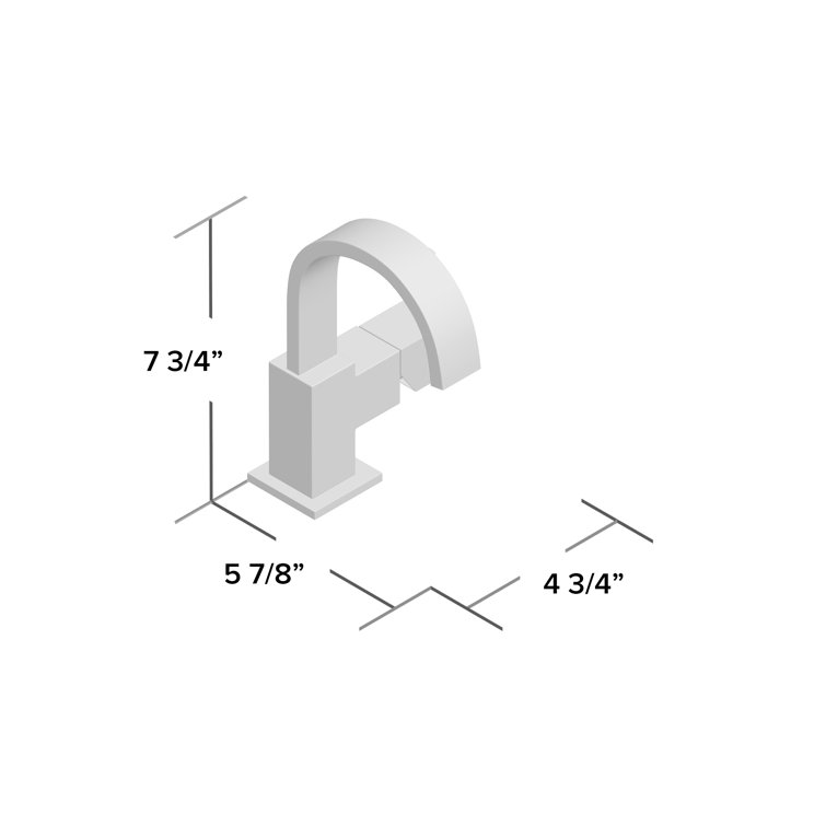 Delta 553lf Vero 1 Hole Bathroom Faucet Brilliance Stainless for sale online Delta 553lf Vero 1 Hole Bathroom Faucet Brilliance Stainless for sale online