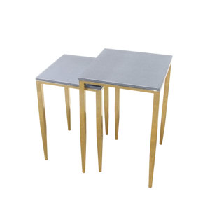 Gracia 2 Piece Nesting Tables by Mercer41