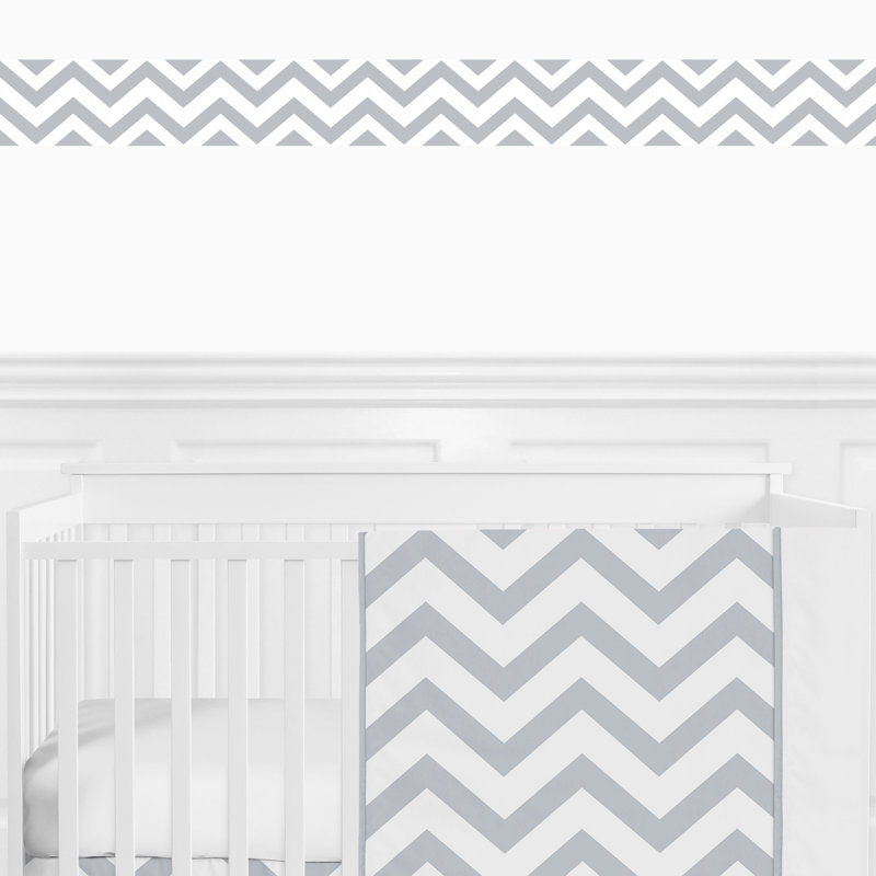 Sweet Jojo Designs Chevron 15 X 6 Chevron Border Wallpaper