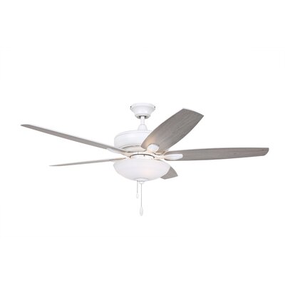 Red Barrel Studio 52 Millfield 5 Blades Ceiling Fan Finish Satin