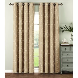 Gates Nature/Floral Sheer Curtain Panels (Set of 2)