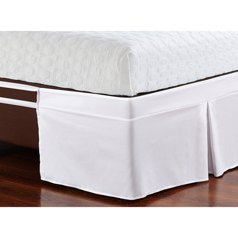 Winston Porter Brandenburg Wrap Around Style Tailored 16 Bed Skirt Reviews Wayfair