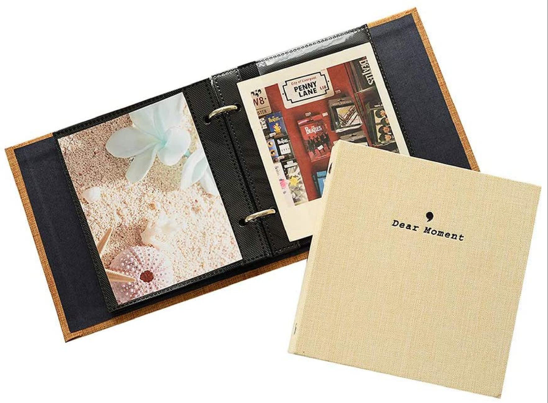 Mingshanancient 4 Pack 50 Pockets Fabric Cover Instax Wide Album 3 5x5 Photo Album For Fuji Instax Wide 210 Instax Wide 300 5 Inch Photos 4 Pcs Wayfair
