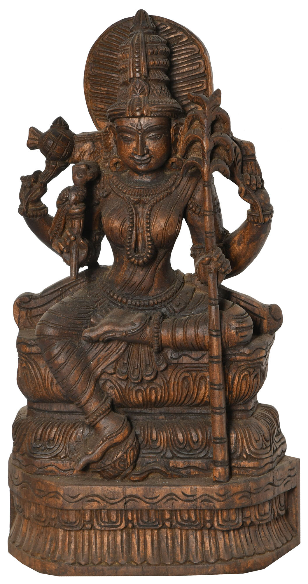 rajarajeshwari statue