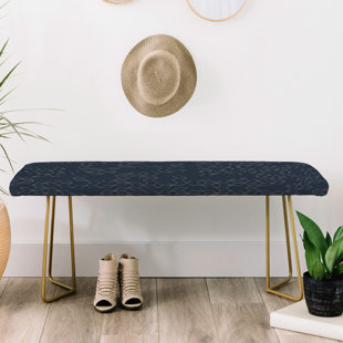 Faux Leather Bench