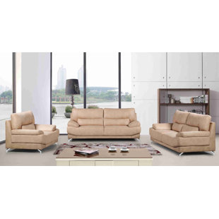 Sormanti 3 Piece Living Room Set