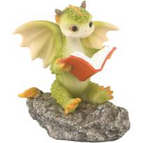 Details about   Morning Bath Whimsical Mother Dragon Licking Baby Wyrmling Family Statue 7.5"L