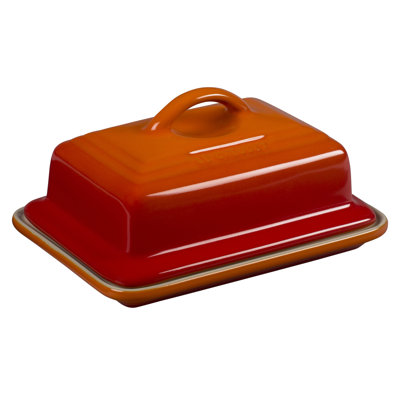 Le Creuset Heritage Butter Dish Le Creuset Color Flame