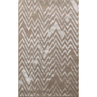 Loon Peak Millar Handmade Tufted Wool Silk Gray Rug Wayfair