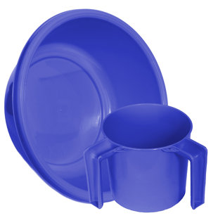 large plastic wash basin