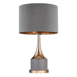 Modern Metal Table Lamps Allmodern Koopman Small Cone Neck 18 5 Table Lamp