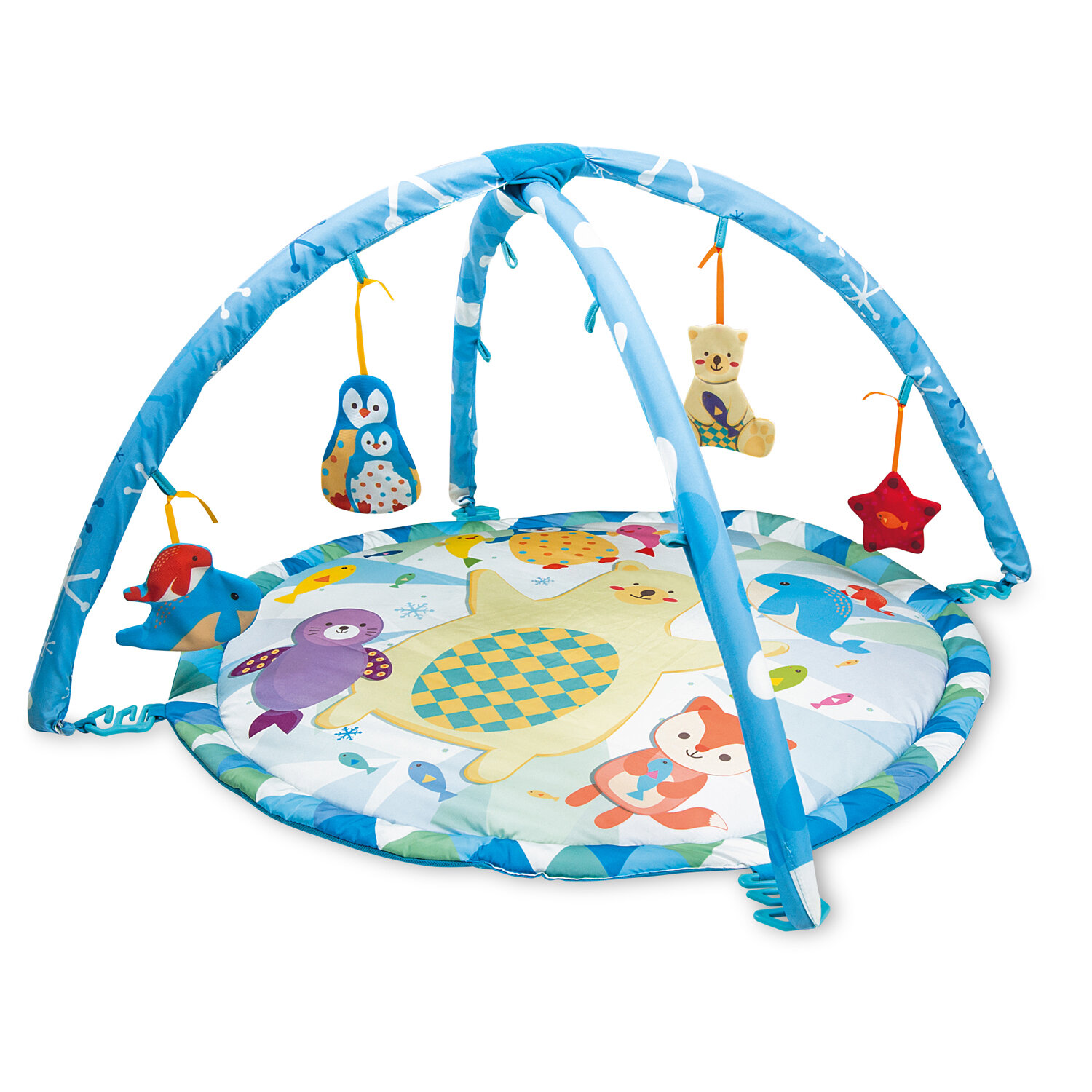 Winfun Polar Fiesta Baby Gym Mat Wayfair