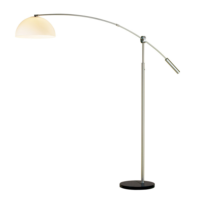 mid century overarching floor lamp