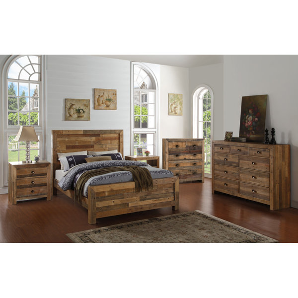 Mistana Abbey Solid Wood Platform Configurable Bedroom Set Reviews Wayfair