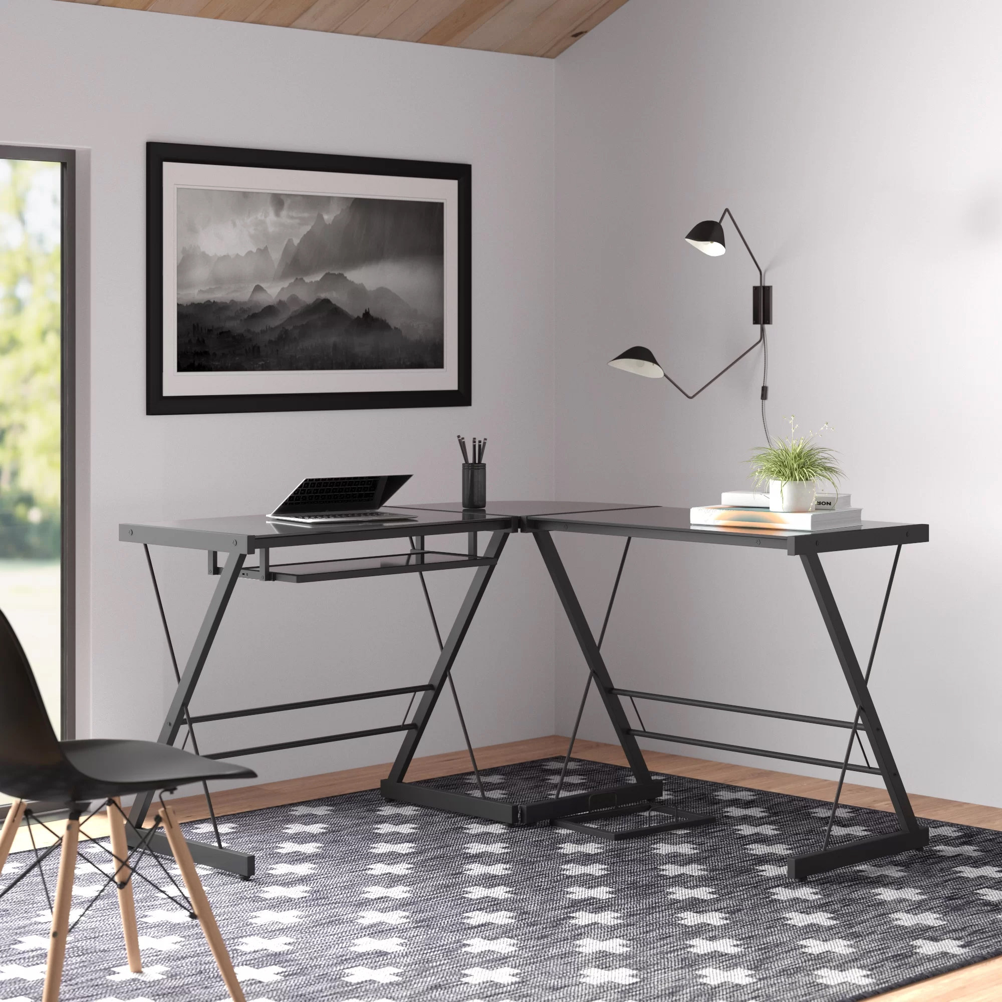 Ketter Reversible L Shape Desk Reviews Allmodern