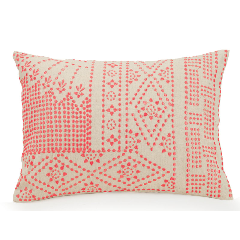 Vera Bradley Cuban Tiles Dotty Cotton Lumbar Pillow Wayfair
