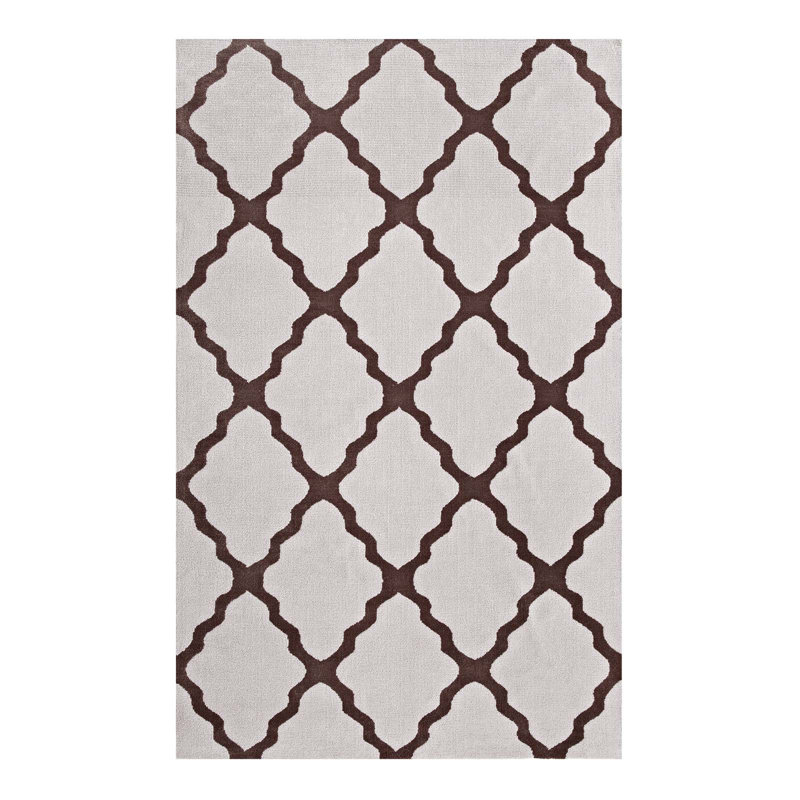 Alcott Hill Tylersburg Moroccan Trellis Brown Gray Area Rug Wayfair Tylersburg Moroccan Trellis Brown Gray Area Rug