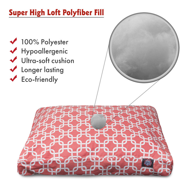 Majestic Pet Links Pillow Pet Bed With Waterproof Denier Base