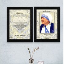 W X 11 H Bubble Gum, 23 Mother Teresa Quote Wall Decal 