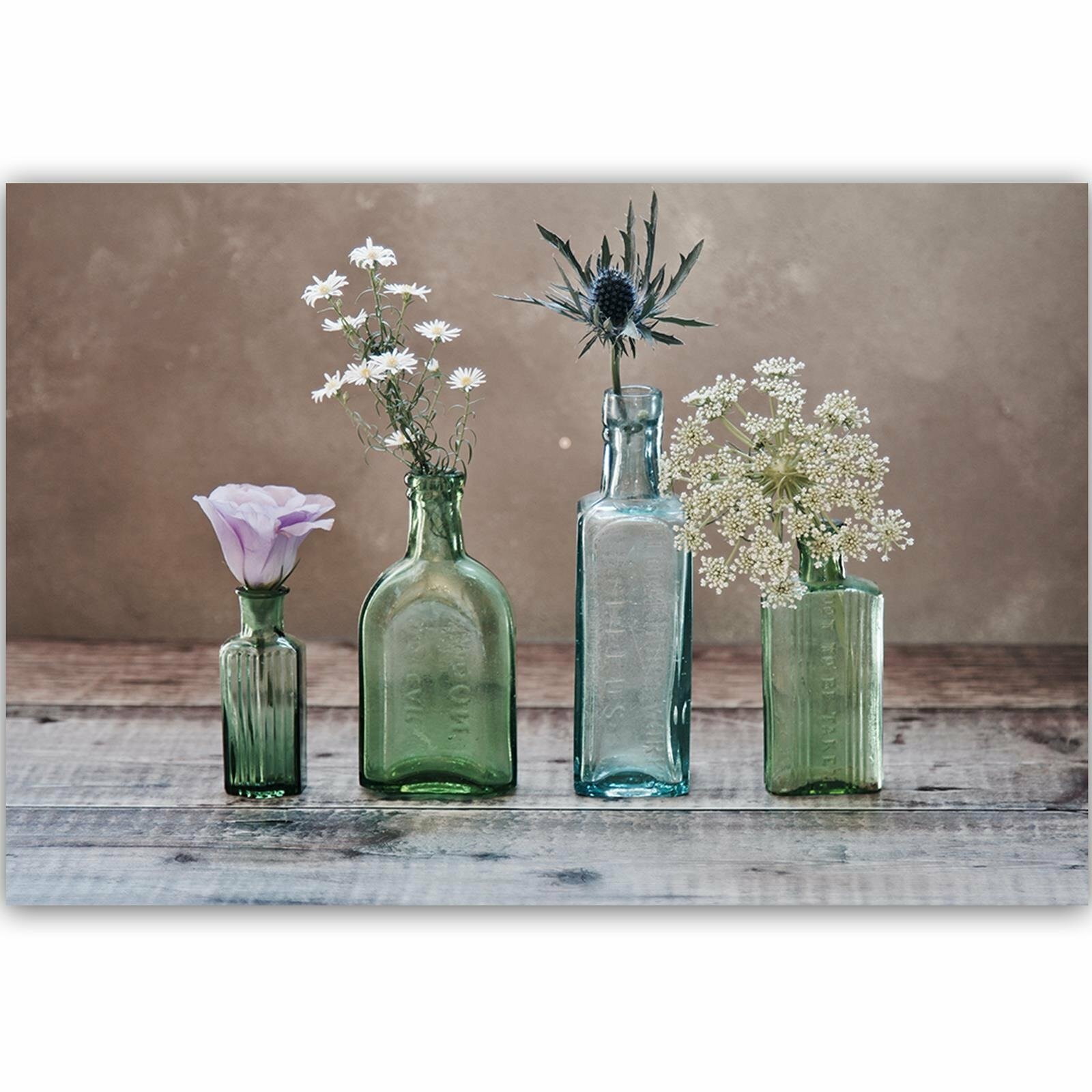 Flourish künstliche Blumen mit vase 80cm Polyester Lila