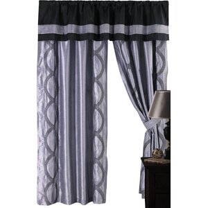 Telescopium Rod Pocket Single Curtain Panel