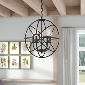 Easter 5-Light Globe Pendant