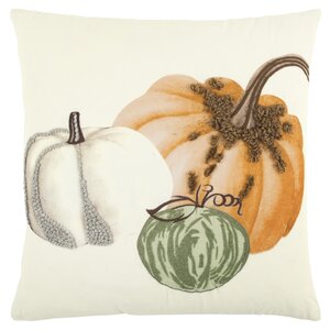 Georgeson Pumpkins 100% Cotton Throw Pillow