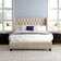 Joss & Main Colleen Tufted Upholstered Low Profile Platform Bed ...
