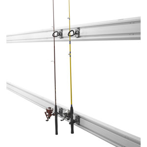 Fishing Pole Holder Garage Hook Wall Mounted Fishing Rack