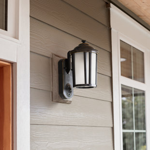 Best Smart Security with Camera 1-Light Outdoor Wall Lantern By Maximus Outdoor Lighting Smart Security with Camera 1-Light Outdoor Wall Lantern By Maximus Outdoor Lighting