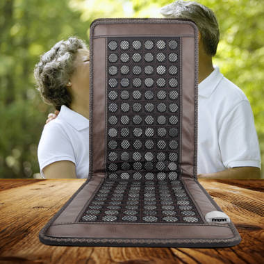 2 Person Sauna Seat Cushion in Brown Mold Moisture Resistant Machine Washable 