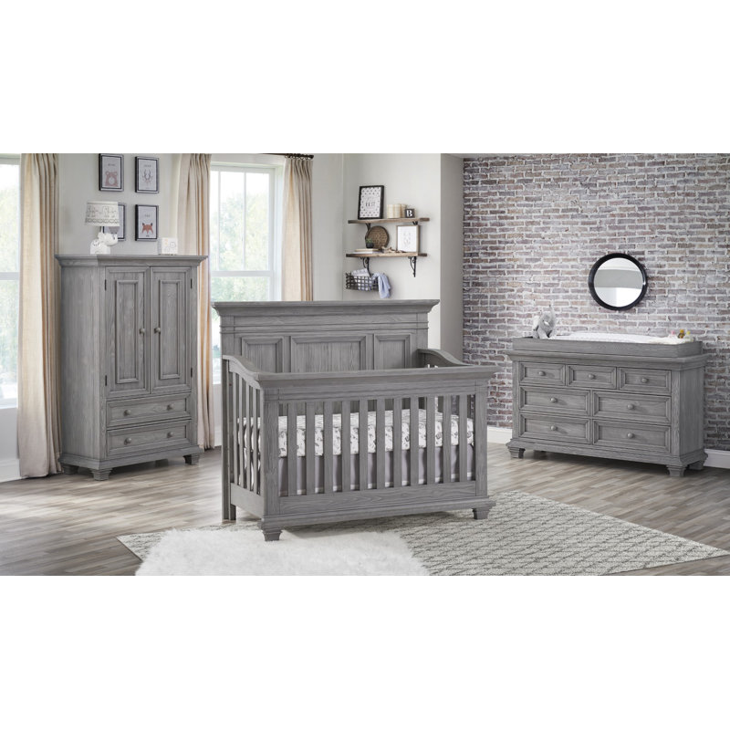 grey armoire for nursery