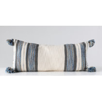 navy and gray throw pillows