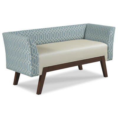 Goodman Upholstered Bench Fairfield Chair Color Almond Buff