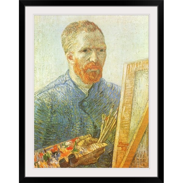 Self-Portrait Vincent Van Gogh VG379 Reproduction Art Print A4 A3 A2 A1 