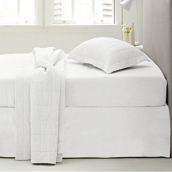 Microfiber 1500 Thread Count Bedskirt Dust Ruffle 14 Bed Skirt Microfiber 1500 Thread Count Bedskirt Dust Ruffle 14 Bed Skirt