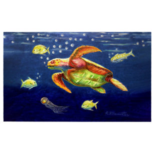 Sea Turtle Door Mats You Ll Love In 2021 Wayfair