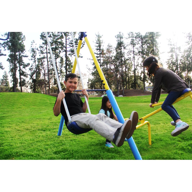2 unit swing and seesaw set
