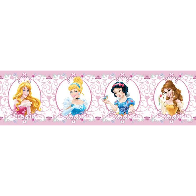 Disney Princess Cesar 5m X 10cm Matte Peel Stick Wallpaper