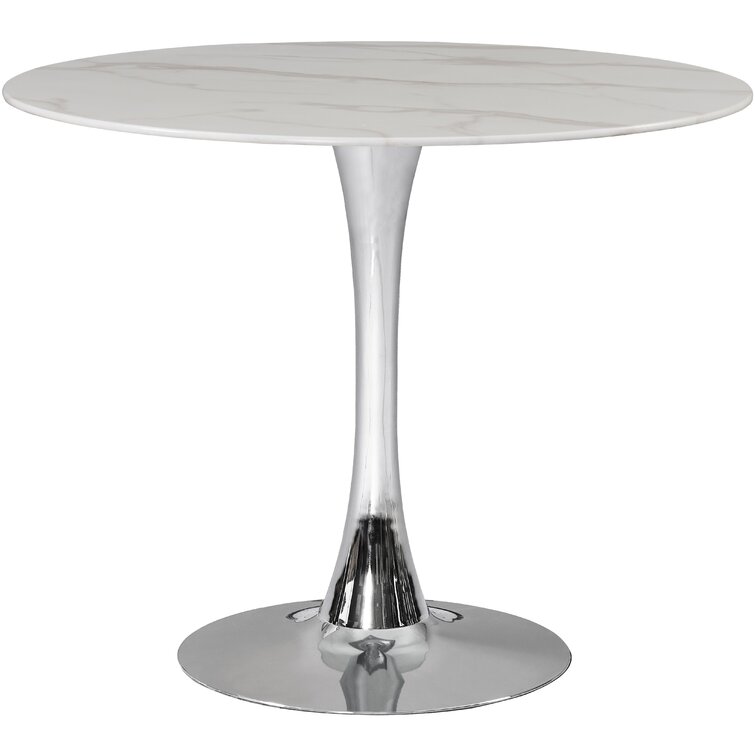 iron pedestal dining table