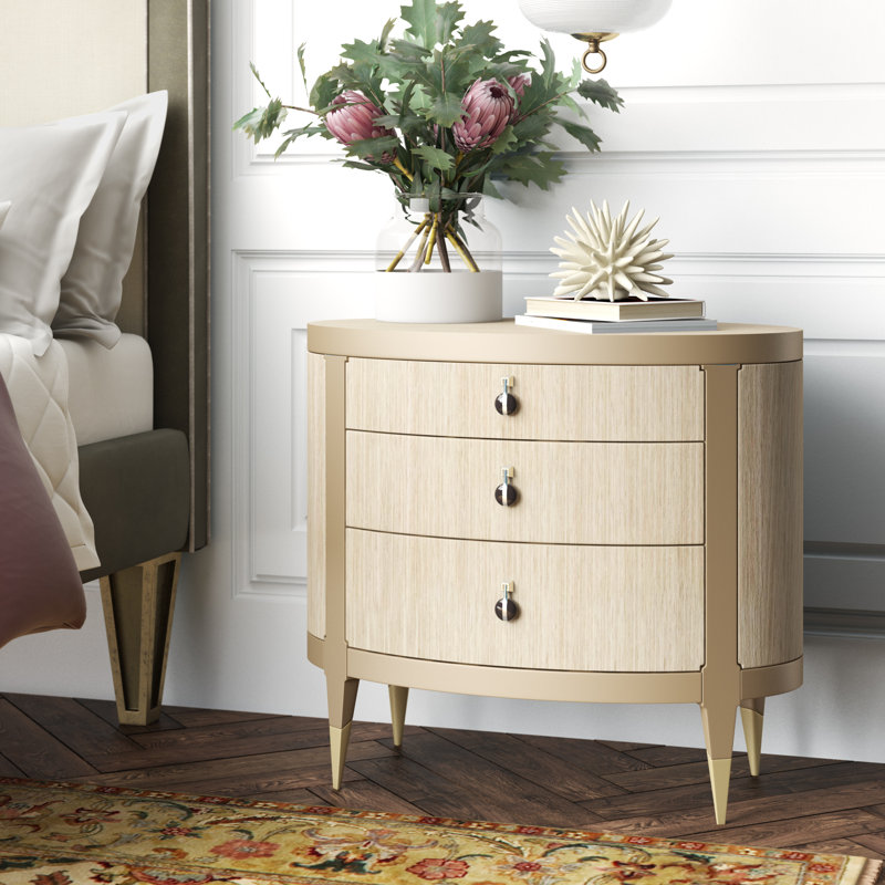 Caracole Classics 3 Drawer Bachelor S Chest In Taupe Perigold